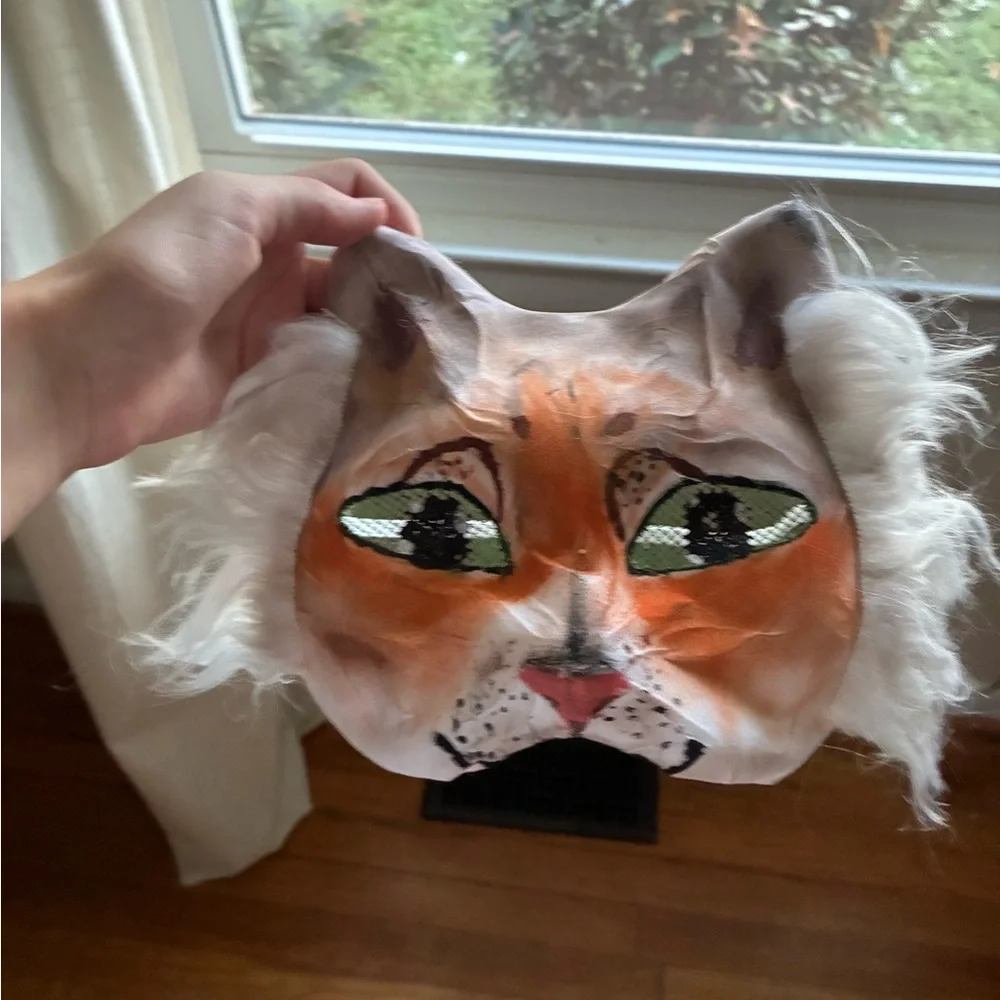 Norwegian forest cat therian mask